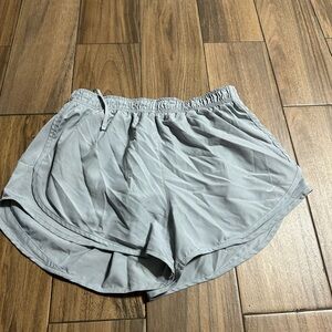 Nike Gray Athletic Shorts Moisture-Wicking Lightweight